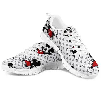 HaoYun Women's Comfortable Nursing Mesh Sneakers Cartoon Cute Mouse Prints Pattern Girls White Flat Walking Shoes Zapatillas 
HaoYun Women's Comfortable Nursing Mesh Sneakers Cartoon Cute Mouse Prints Pattern Girls White Flat Walking Shoes Zapatillas