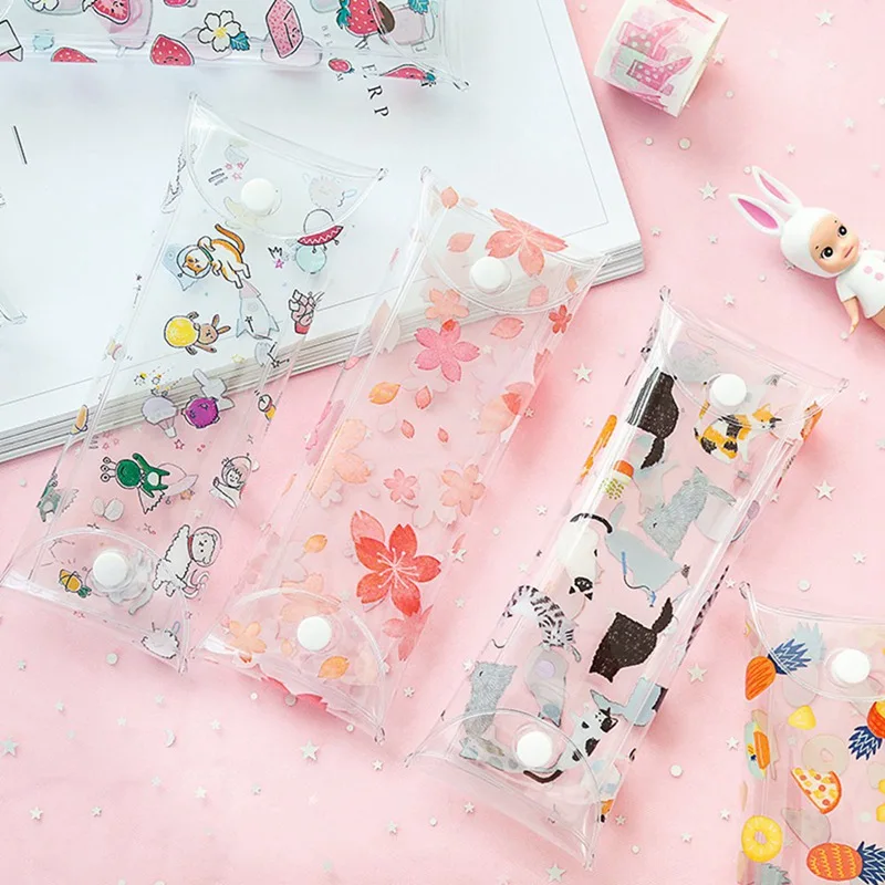 1Pcs Cartoon Animals Transparent Plastic Eye Glasses Protector Case With Metal Button Sunglasses Box Fruit Animal Pencil Case
1Pcs Cartoon Animals Transparent Plastic Eye Glasses Protector Case With Metal Button Sunglasses Box Fruit Animal Pencil Case