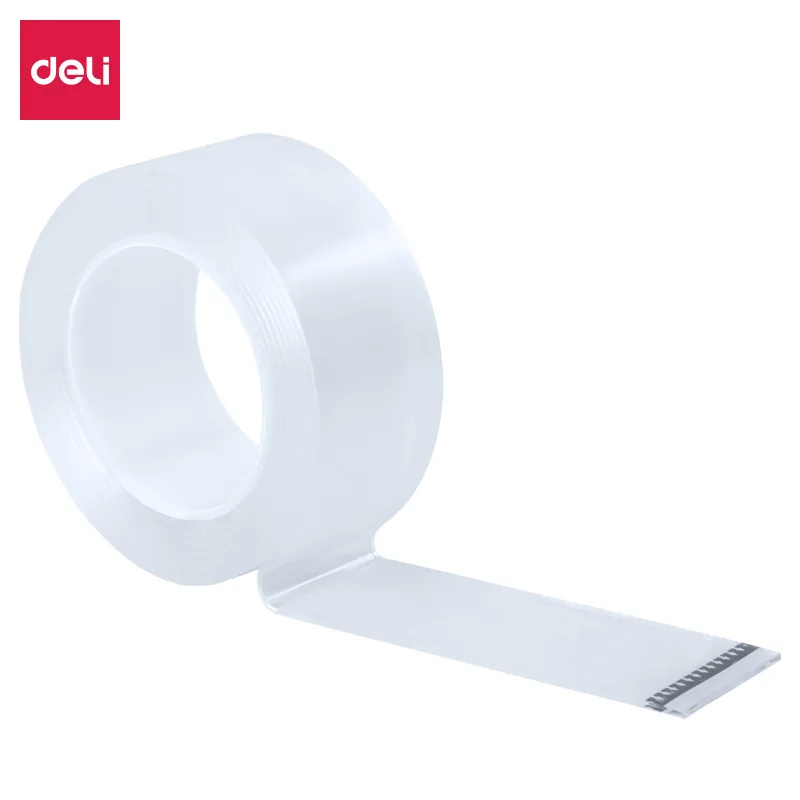 Deli 33604 Nanometer Adhesive Tape Online Celebrity Seemless Nanometer Adhesive Tape Million Times Transparent Washing Douyin Ce
Deli 33604 Nanometer Adhesive Tape Online Celebrity Seemless Nanometer Adhesive Tape Million Times Transparent Washing Douyin Ce