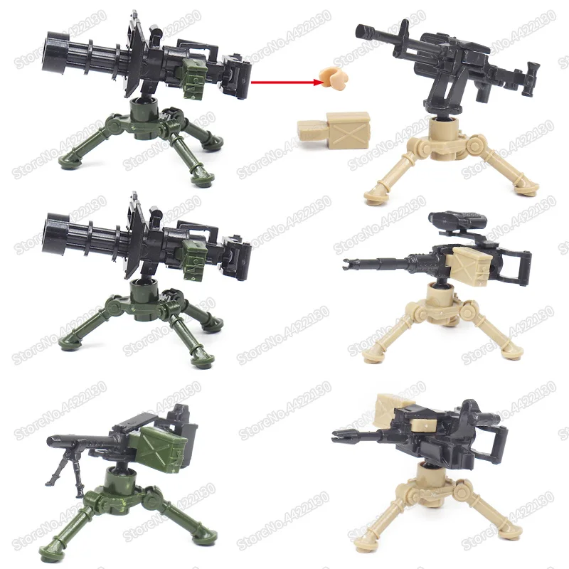 Military Machine Gun Weapons Building Blocks World War 2 Model Assembly Figures Special Forces soldier Child christmas Gift Toys
Military Machine Gun Weapons Building Blocks World War 2 Model Assembly Figures Special Forces soldier Child christmas Gift Toys