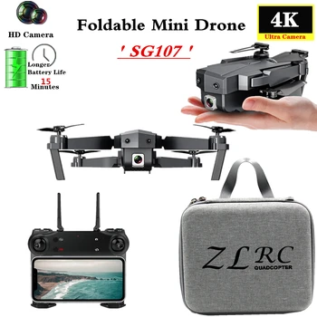 Mini Drone with WIFI FPV 4K HD Camera Optical Flow Follow Quadcopter Fixed High Gesture Selfie RC Drone VS E58 E68 Dron Toy Gift
Mini Drone with WIFI FPV 4K HD Camera Optical Flow Follow Quadcopter Fixed High Gesture Selfie RC Drone VS E58 E68 Dron Toy Gift