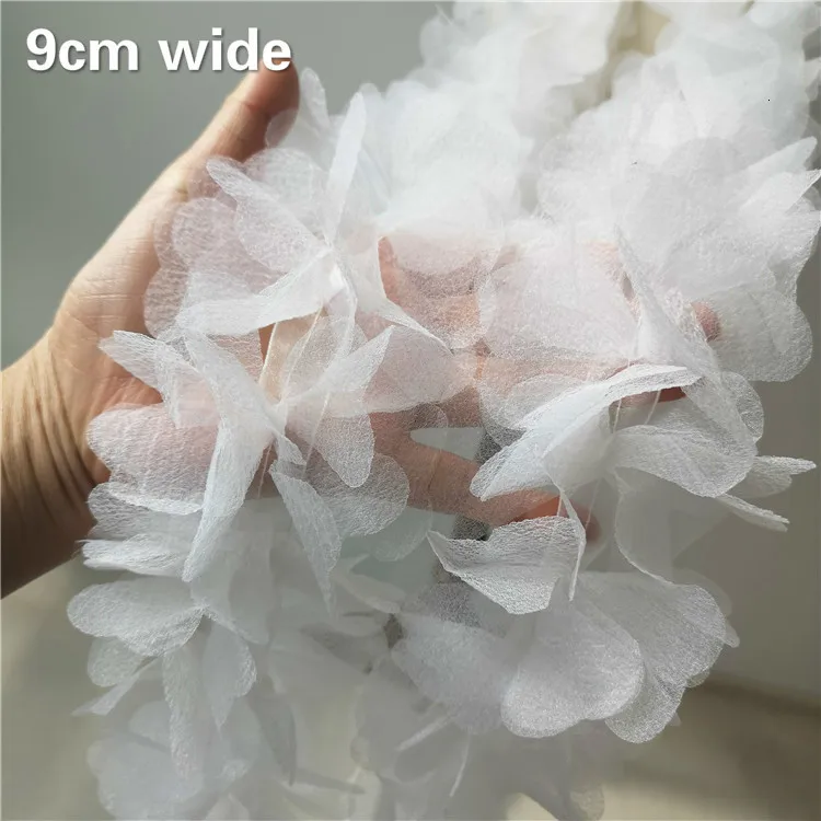 The New Bubble Organza Hand-woven Applique Lace Ribbon Ladies Children Wedding Dress Hat Skirt Shoulder Strap Fairy Decoration
The New Bubble Organza Hand-woven Applique Lace Ribbon Ladies Children Wedding Dress Hat Skirt Shoulder Strap Fairy Decoration