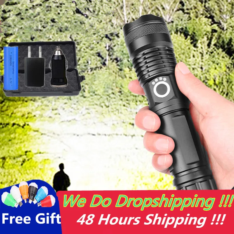60000 lumens Drop Shipping xhp50.2 most powerful flashlight 5 Modes usb Zoom led torch xhp50 18650 or 26650 battery Best Camping
60000 lumens Drop Shipping xhp50.2 most powerful flashlight 5 Modes usb Zoom led torch xhp50 18650 or 26650 battery Best Camping