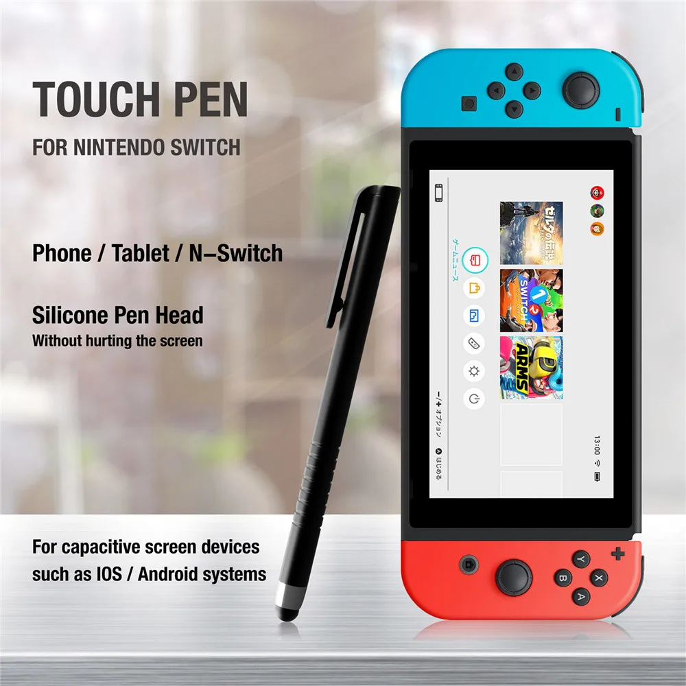 Stylus Pen for Nintend Switch Console For IOS Android Phone Tablet Capacitive Screen Touch Pen Digital Pencil Accessories
Stylus Pen for Nintend Switch Console For IOS Android Phone Tablet Capacitive Screen Touch Pen Digital Pencil Accessories