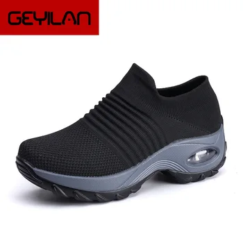 Spring Flyknit Breathable Women Air Running Shoes Bounce Sneakers Lightweight Keep Running Speed Ladies Sport Shoes 2020 
Spring Flyknit Breathable Women Air Running Shoes Bounce Sneakers Lightweight Keep Running Speed Ladies Sport Shoes 2020