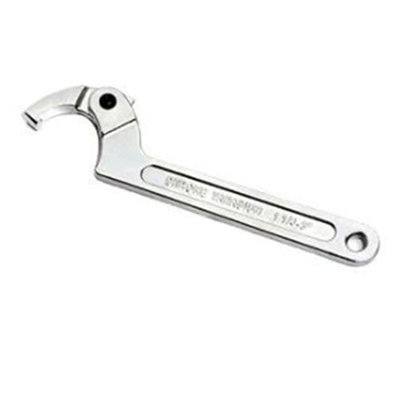 Adjustable C Spanner Chrome Vanadium 32-76mm with Scale Stainless Steel Key Hand Tools for Nuts Bolts Square Head
Adjustable C Spanner Chrome Vanadium 32-76mm with Scale Stainless Steel Key Hand Tools for Nuts Bolts Square Head