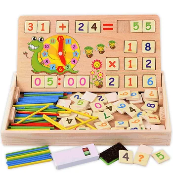 Multi-function Learning Box Wooden Math Kids Toys For Children Preschool 100PCS Sticks 70PCS Digital Card Math Toys
Multi-function Learning Box Wooden Math Kids Toys For Children Preschool 100PCS Sticks 70PCS Digital Card Math Toys