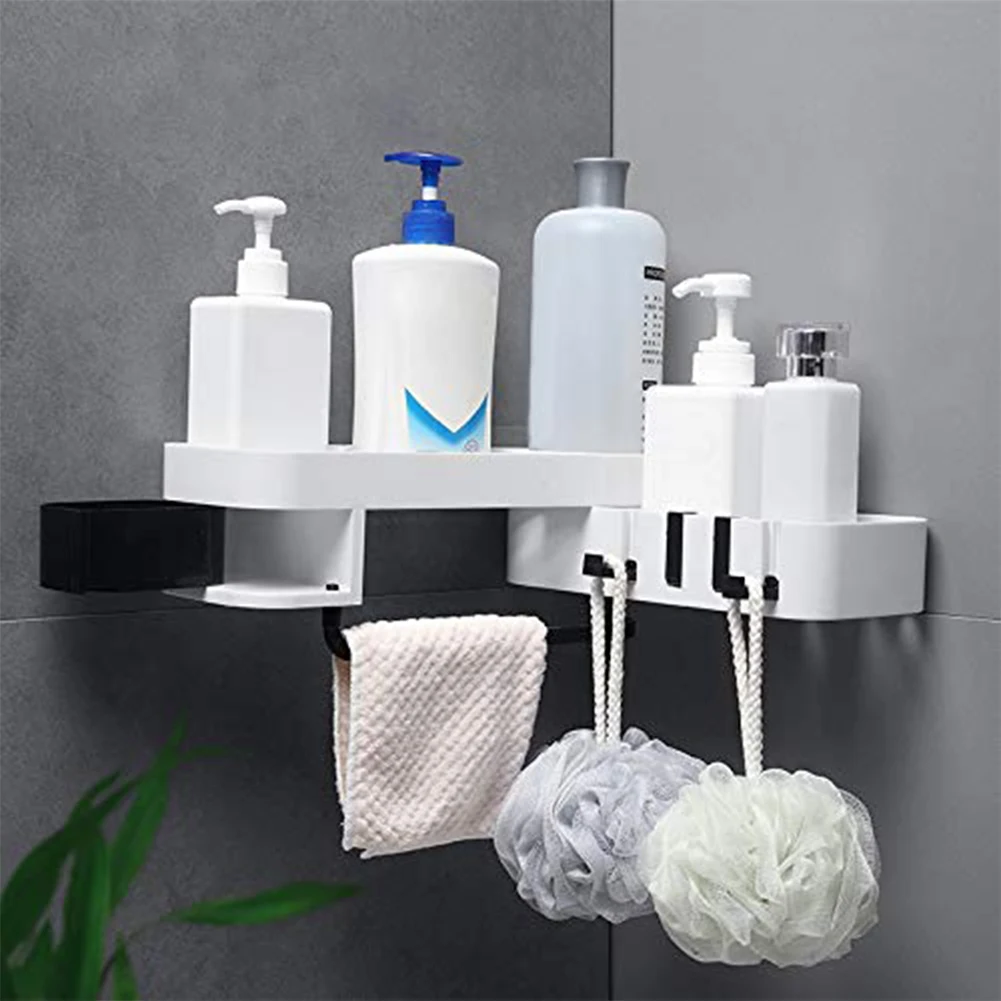 pcs Corner Shower Shelf Bathroom Shampoo Shower Shelf Holder Kitchen Storage Rack Organizer Wall Mounted Type Double Rack Organ
pcs Corner Shower Shelf Bathroom Shampoo Shower Shelf Holder Kitchen Storage Rack Organizer Wall Mounted Type Double Rack Organ
