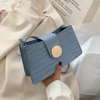 Summer Mini Bag Western Style Women's Bag 2020 New Style Fashion Shoulder Armpit Bag Crocodile Pattern Small Bag 
Summer Mini Bag Western Style Women's Bag 2020 New Style Fashion Shoulder Armpit Bag Crocodile Pattern Small Bag