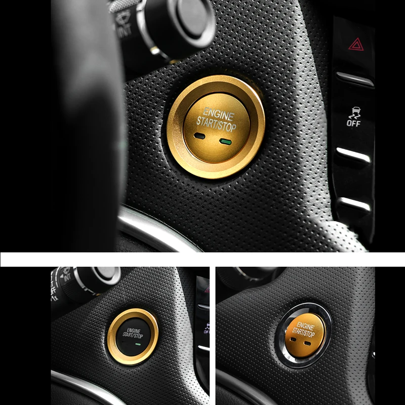 For Cadillac XT5 CT6 SRX XTS Car Engine Hood Button Ring Shape Sticker, One-click Start Button Sticker Decoration Accessories
For Cadillac XT5 CT6 SRX XTS Car Engine Hood Button Ring Shape Sticker, One-click Start Button Sticker Decoration Accessories