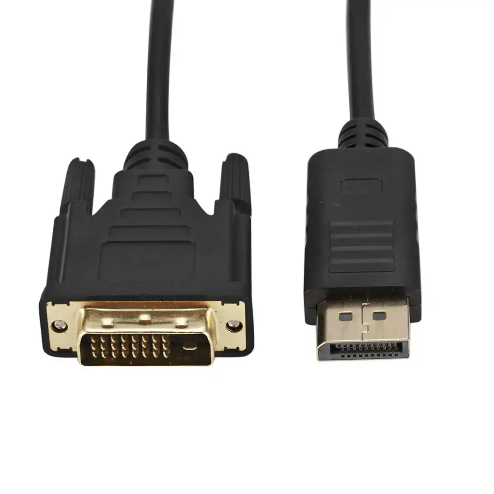 1.8M Professional DP to DVI Converter Cord Display Port Male to DVI-D 24+1Pin Male Monitor Display Adapter Cable
1.8M Professional DP to DVI Converter Cord Display Port Male to DVI-D 24+1Pin Male Monitor Display Adapter Cable