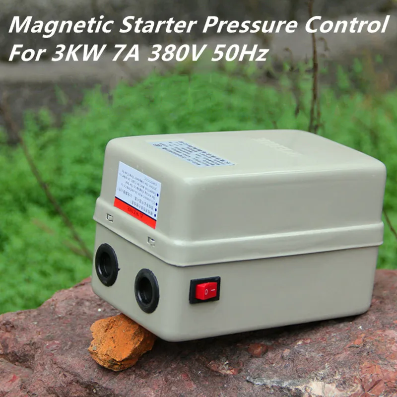 Air compressor Manual Direct Start Type Control Motor Magnetic Starter 380V 50/60Hz 3kv for Motor Staring Protecting Stopping
Air compressor Manual Direct Start Type Control Motor Magnetic Starter 380V 50/60Hz 3kv for Motor Staring Protecting Stopping