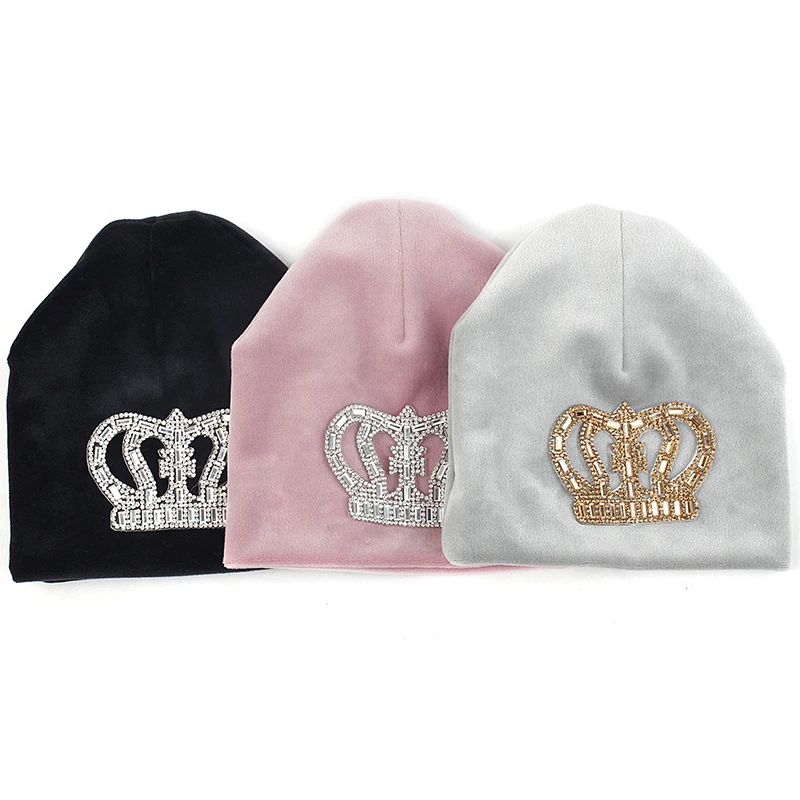 Newborn Winter Soft Velvet Baby Boys Girls Crown Hats Cap Warm Baby Hair Photography Accessories Toddler Beanies 
Newborn Winter Soft Velvet Baby Boys Girls Crown Hats Cap Warm Baby Hair Photography Accessories Toddler Beanies