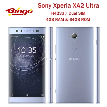 

Sony Xperia XA2 Ultra Dual H4233 Dual Sim Unlocked GSM LTE Android Phone Octa Core RAM 4GB ROM 64GB 6.0" 23MP&Dual 16MP