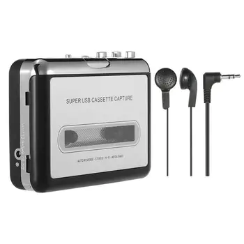 FFYY-Portable Cassette Player Portable Tape Player Captures Cassette Recorder via USB Compatible with laptops and PC convert tap
FFYY-Portable Cassette Player Portable Tape Player Captures Cassette Recorder via USB Compatible with laptops and PC convert tap