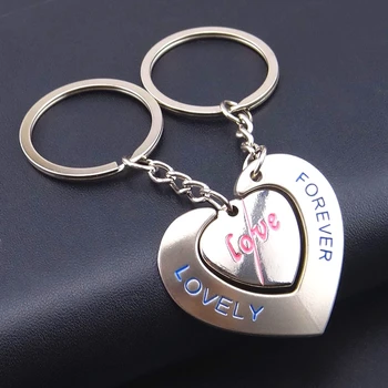 FREE SHIPPING by FEDEX 100pairs/lot New Lovely Metal Two Hearts Keychains Couple Heart Keyrings for Lovers Gifts Forever Love
FREE SHIPPING by FEDEX 100pairs/lot New Lovely Metal Two Hearts Keychains Couple Heart Keyrings for Lovers Gifts Forever Love