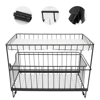 1pc Multifunction Commodity Shelf Domestic Pull-out Shelf Kitchen Storage Shelf Desktop Sundries Holder Kitchenware Draining Rac
1pc Multifunction Commodity Shelf Domestic Pull-out Shelf Kitchen Storage Shelf Desktop Sundries Holder Kitchenware Draining Rac