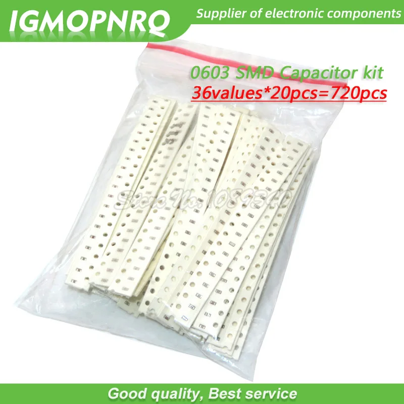 36values*20pcs=720pcs 0603 SMD Capacitor assorted kit 1pF-10uF component diy samples kit 1PF 4.7PF 8PF 680PF 1NF 10UF
36values*20pcs=720pcs 0603 SMD Capacitor assorted kit 1pF-10uF component diy samples kit 1PF 4.7PF 8PF 680PF 1NF 10UF