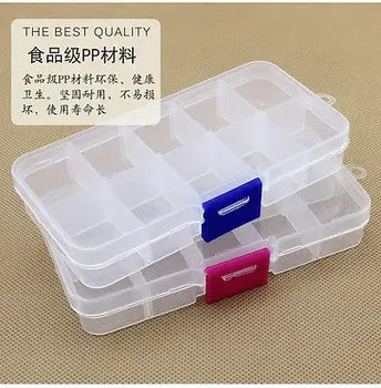 1 Piece Of Removable Small Object Storage Box Plastic Box Jewelry Storage Container Craft Storage Box 10 Compartments
1 Piece Of Removable Small Object Storage Box Plastic Box Jewelry Storage Container Craft Storage Box 10 Compartments