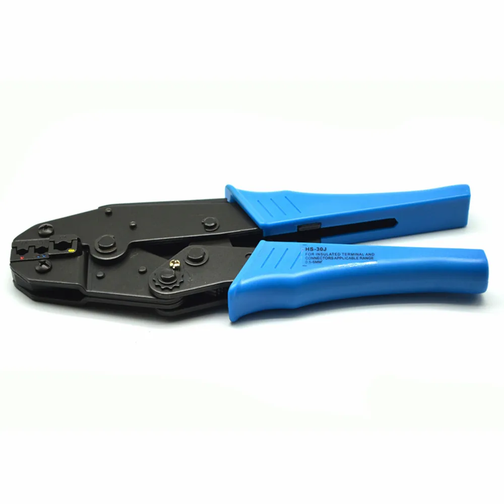 AWG22-10 Wire Range Electrical RT-HS-30J Blue Hand Type Ferrules Lug Cable Terminal Crimping Tool
AWG22-10 Wire Range Electrical RT-HS-30J Blue Hand Type Ferrules Lug Cable Terminal Crimping Tool