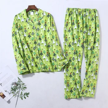 New Autumn Women's Cotton pajamas for women Pyjamas Sleepwear Pijamas Long-sleeved Homewear Casual Trousers Pajamas
New Autumn Women's Cotton pajamas for women Pyjamas Sleepwear Pijamas Long-sleeved Homewear Casual Trousers Pajamas