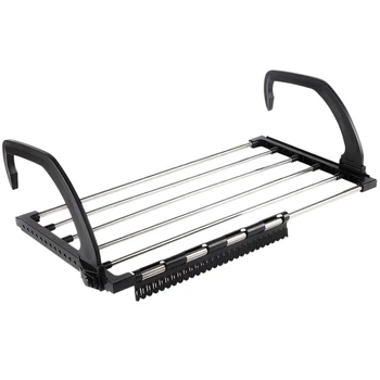 Balcony Shoe Rack Multifunction Folding Window Drying Rack Laundry Clothes Dryer Indoor Towel Storage Rack Circular Tube
Balcony Shoe Rack Multifunction Folding Window Drying Rack Laundry Clothes Dryer Indoor Towel Storage Rack Circular Tube