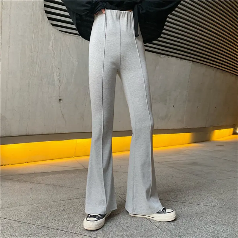Hzirip 2019 Autumn Simple Slender High Waist Flare Pants Brief Chic High Street Casual Basic Loose Slimming All Match Trousers
Hzirip 2019 Autumn Simple Slender High Waist Flare Pants Brief Chic High Street Casual Basic Loose Slimming All Match Trousers
