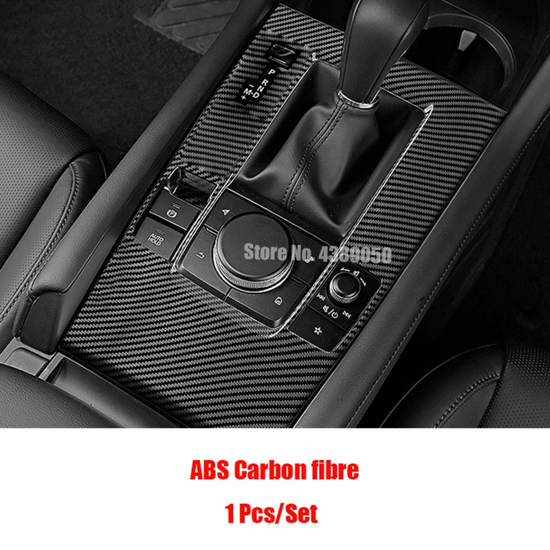 ABS Matte/Carbon fibre Car gear shift knob frame panel Decoration Cover Trim Car Styling For Mazda 3 Axela 2019 2020 Accessories
ABS Matte/Carbon fibre Car gear shift knob frame panel Decoration Cover Trim Car Styling For Mazda 3 Axela 2019 2020 Accessories