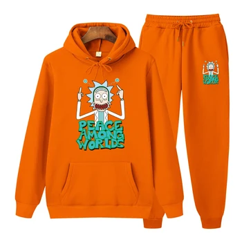 fashion hoody Men Hoodies Sweatshirts Pants Sets Anime Printed rick morty 2020 New Casual pullover Sportswear
fashion hoody Men Hoodies Sweatshirts Pants Sets Anime Printed rick morty 2020 New Casual pullover Sportswear