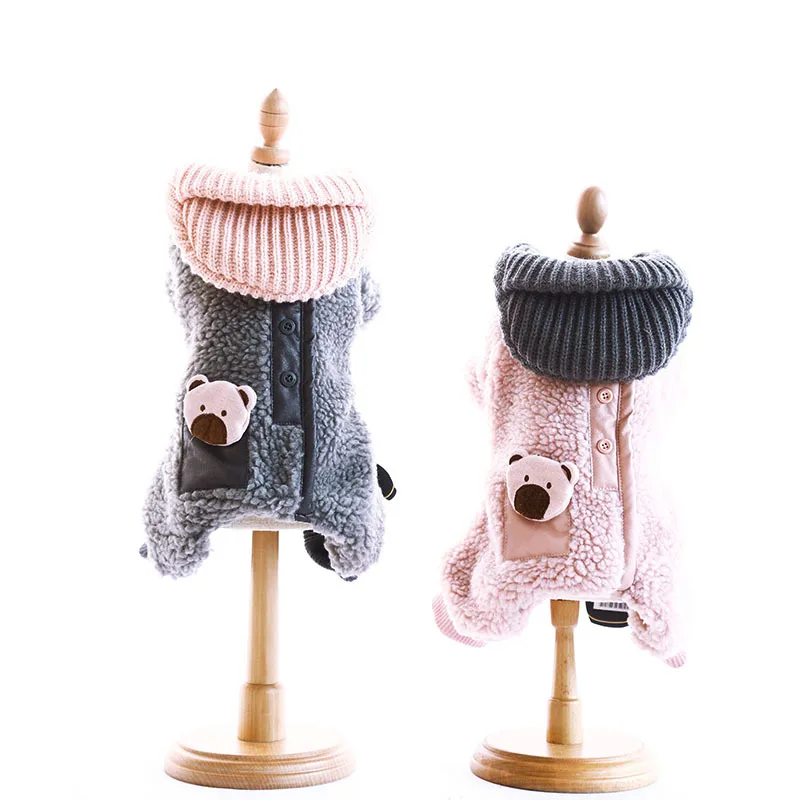 Winter Pet Dog Clothes Warm Jumpsuits Hoodies Dogs Coat for Small Medium Dogs Puppy Pets Clothing Accessories for Dogs
Winter Pet Dog Clothes Warm Jumpsuits Hoodies Dogs Coat for Small Medium Dogs Puppy Pets Clothing Accessories for Dogs