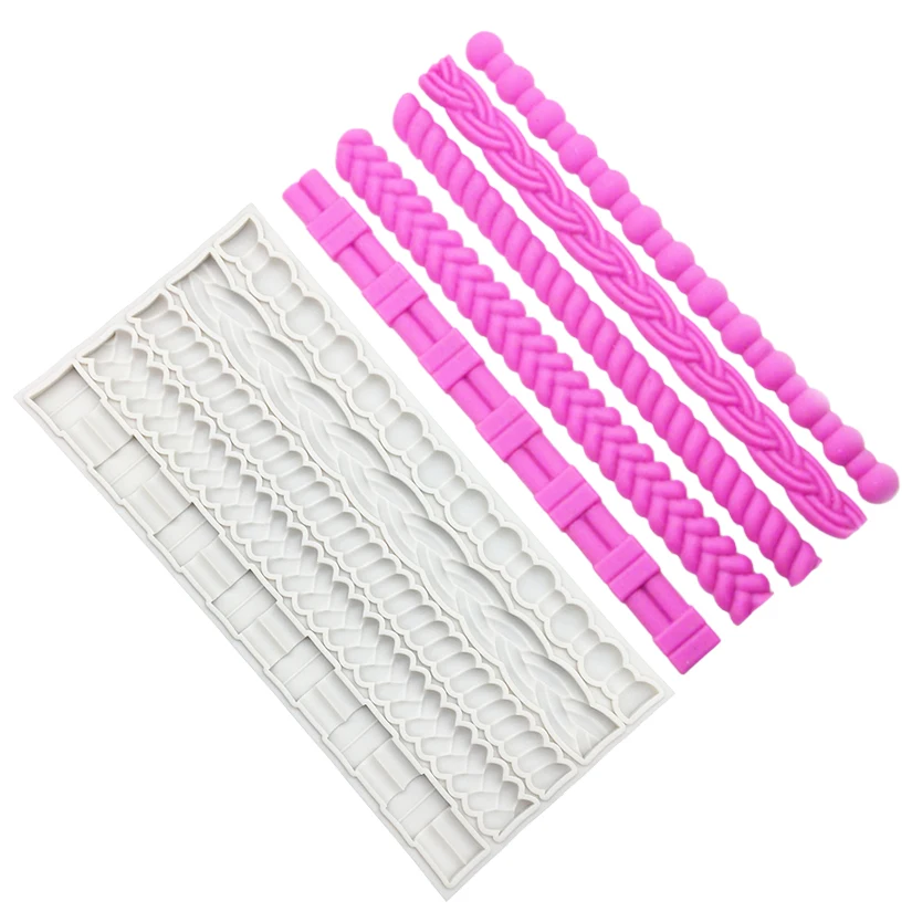 Laces Silicone Sugarcraft Mold Chocolate Cupcake Baking Fondant Cake Decorating Tools
Laces Silicone Sugarcraft Mold Chocolate Cupcake Baking Fondant Cake Decorating Tools