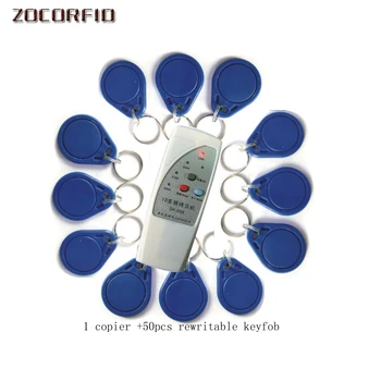 50pcs Writable tags and 4 frequency 125KHz /250kHZ/375KHZ/500KHZ EM RFID copier read-Writer/RFID Duplicator
50pcs Writable tags and 4 frequency 125KHz /250kHZ/375KHZ/500KHZ EM RFID copier read-Writer/RFID Duplicator