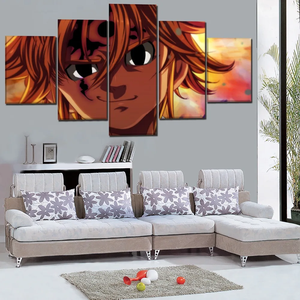 Wall Art Детская комната дома декоративные 5 шт. В Стиле персонажа Дианы из игры The Seven