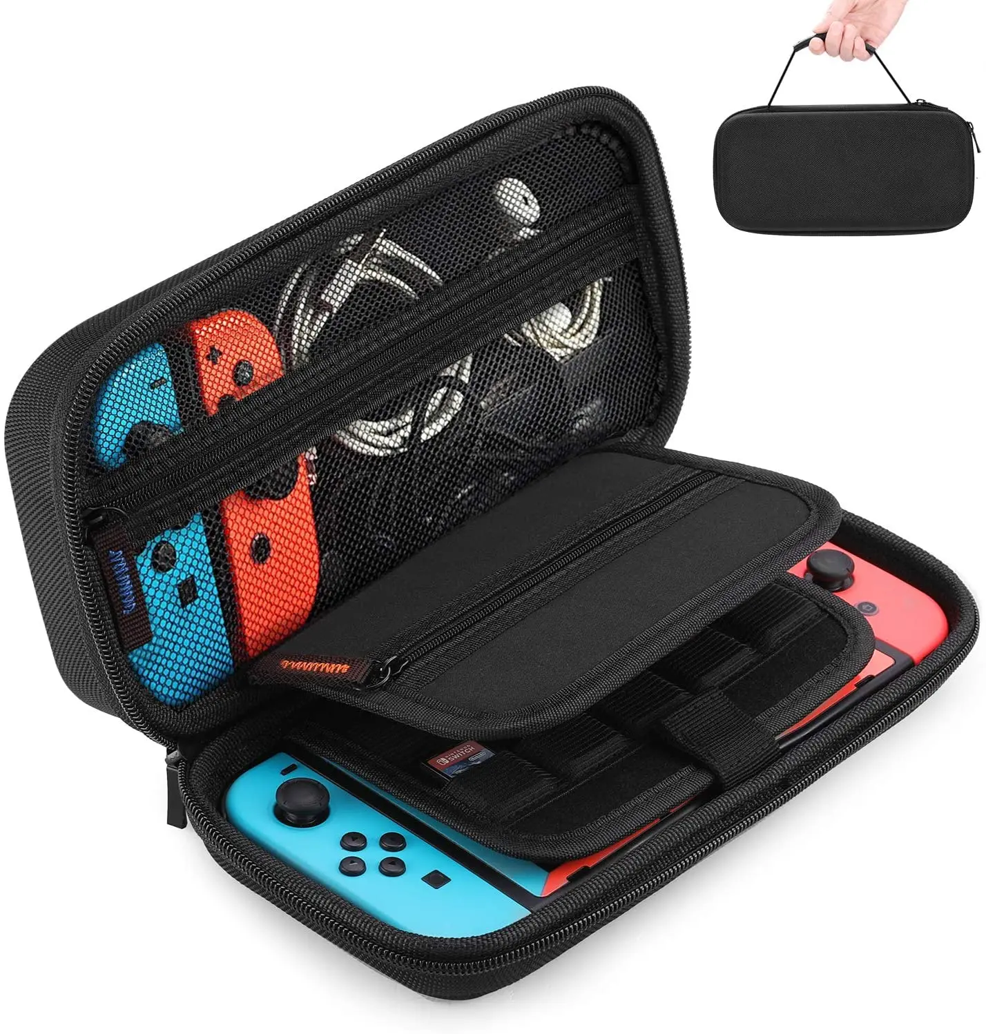 Чехол для Nintendo Switch 2017 держатель 10 игровых карт защитный чехол жесткий
