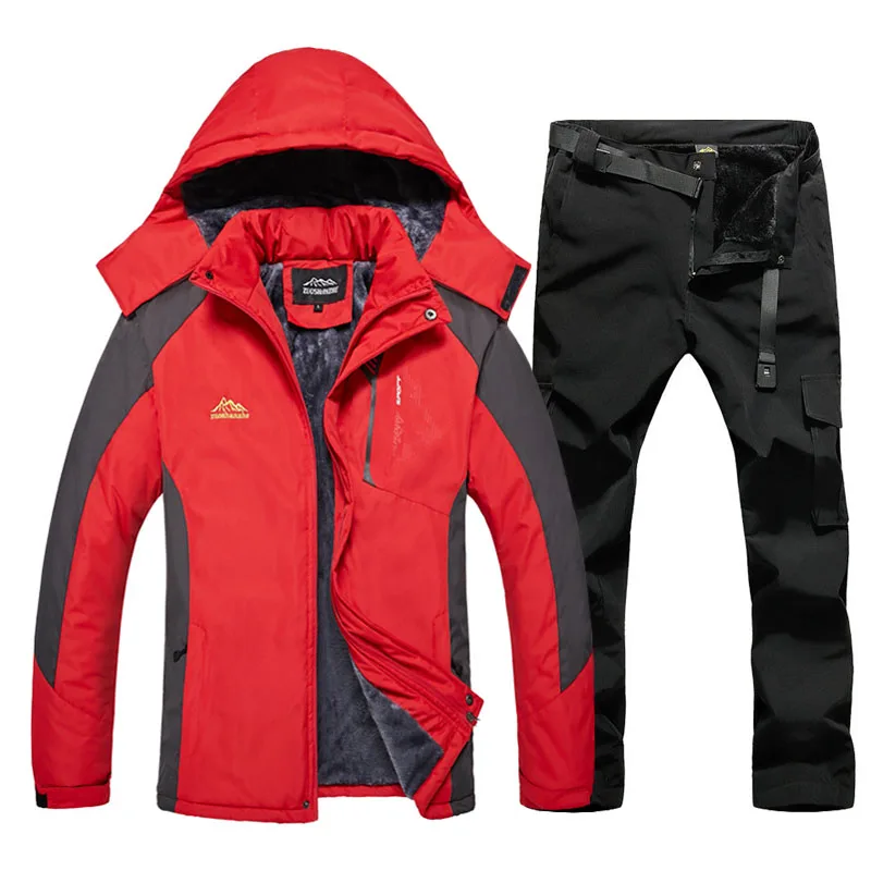 2020 Winter Ski Suit For Men Waterproof Windproof Super Warm Thermal Fleece Snow Coat Men Snowboard Jacket And Pants Sets Brands
2020 Winter Ski Suit For Men Waterproof Windproof Super Warm Thermal Fleece Snow Coat Men Snowboard Jacket And Pants Sets Brands