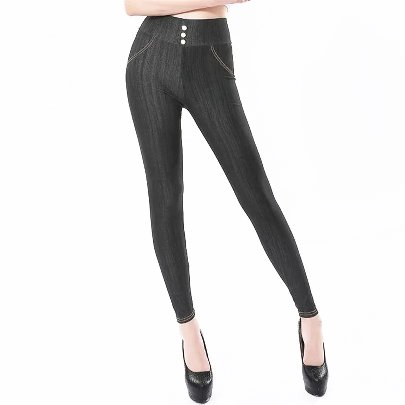 YRRETY Fashion Women Leggings Faux Denim Jeans Imitate Pocket Printing Summer Casual Button Decoration Pencil Autumn New Pants
YRRETY Fashion Women Leggings Faux Denim Jeans Imitate Pocket Printing Summer Casual Button Decoration Pencil Autumn New Pants