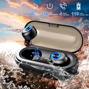 HD Stereo TWS Bluetooth Earphones 5.0 In-ear Earphone with Charging CaseWireless Headphones With Dual Mic Noise Isolation
HD Stereo TWS Bluetooth Earphones 5.0 In-ear Earphone with Charging CaseWireless Headphones With Dual Mic Noise Isolation