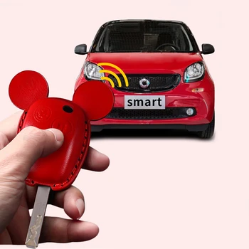 Cute cartoon leather key protector For Mercedes new Smart 453 Fortwo Forfour car remote control cover Car styling accessories
Cute cartoon leather key protector For Mercedes new Smart 453 Fortwo Forfour car remote control cover Car styling accessories