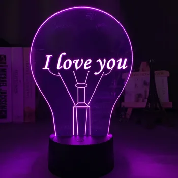 3d Illusion Lamp I Love You for Kids Bedroom Decor Nightlight Led Color Changing Touch Sensor Acrylic Baby Night Light Gift 
3d Illusion Lamp I Love You for Kids Bedroom Decor Nightlight Led Color Changing Touch Sensor Acrylic Baby Night Light Gift