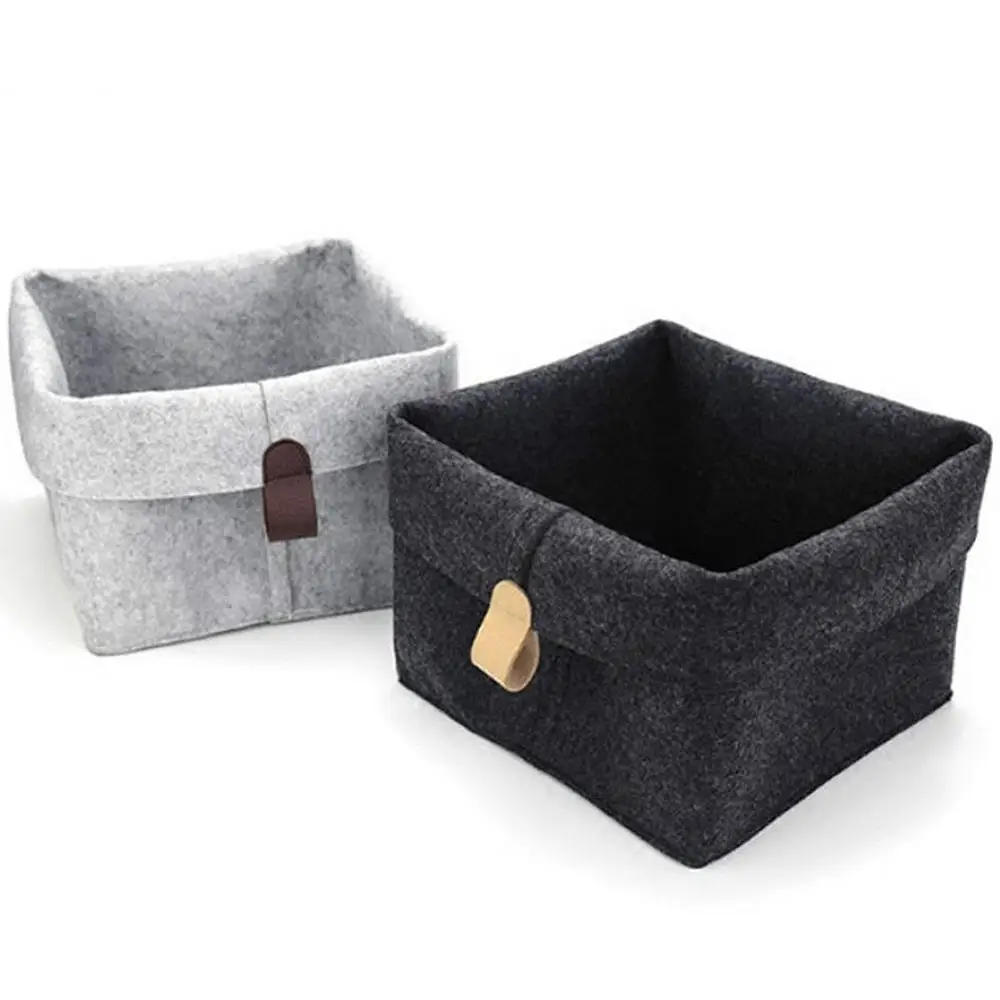 Felt Storage Box Collecting Basket Multifunctional Clothing Sundries Storage Basket Storage Organizers Storage Boxes
Felt Storage Box Collecting Basket Multifunctional Clothing Sundries Storage Basket Storage Organizers Storage Boxes