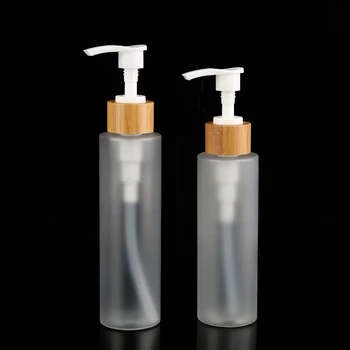 120ml Frosted Clear PET bottle with bamboo pump bamboo caps empty 4oz pet plastic bottle with Bamboo Mist Spayer Cap
120ml Frosted Clear PET bottle with bamboo pump bamboo caps empty 4oz pet plastic bottle with Bamboo Mist Spayer Cap