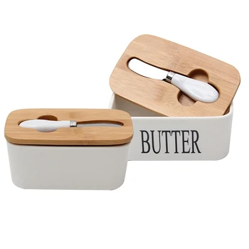Ceramic Butter Dish with Lid, Butter Keeper Container with Butter Knife Food Storage Candy Box Baking Dish A L
Ceramic Butter Dish with Lid, Butter Keeper Container with Butter Knife Food Storage Candy Box Baking Dish A L