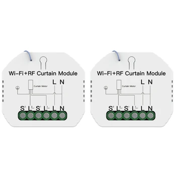 HTHL-WiFi Mini Smart Curtain Switch Module Roller Blinds Shutter Motor Smart Life Tuya Work with Alexa Google Home
HTHL-WiFi Mini Smart Curtain Switch Module Roller Blinds Shutter Motor Smart Life Tuya Work with Alexa Google Home