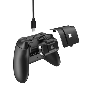 Play & Charge Kit 1100mAh Rechargeable Lithium Battery Packs and Cover for XboxOne S/One X Controller Accessories
Play & Charge Kit 1100mAh Rechargeable Lithium Battery Packs and Cover for XboxOne S/One X Controller Accessories