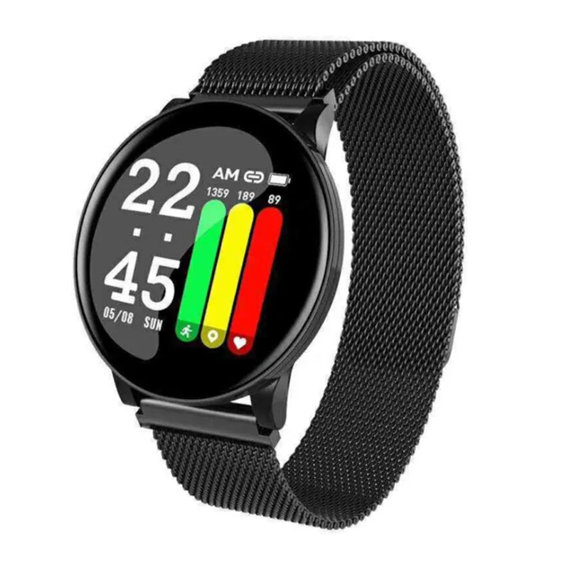 Intelligent Bracelet Heart Rate Blood Pressure Blood Oxygen Bluetooth Motometer Step Steel Strip Weather Display Color Screen We
Intelligent Bracelet Heart Rate Blood Pressure Blood Oxygen Bluetooth Motometer Step Steel Strip Weather Display Color Screen We