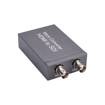 

HDMI to SDI Converter Mini 3G HD SDI Video Micro- Conversion Adapter with Audio Auto Format Detection for Camera