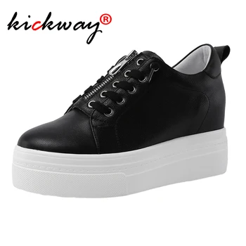 Fashion Women Thick Soled Sneakers Running Shoes Outdoor Casual Shoes Breathable Cow Leather Height Increase Comfort Shoes Black
Fashion Women Thick Soled Sneakers Running Shoes Outdoor Casual Shoes Breathable Cow Leather Height Increase Comfort Shoes Black