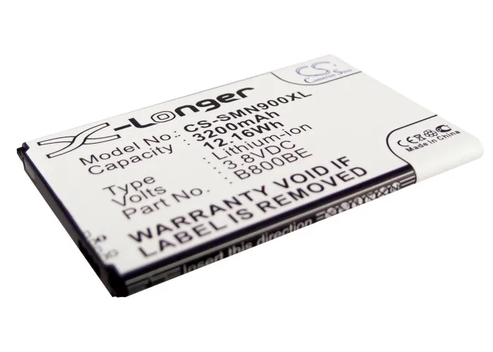 Cameron Sino B800BC, B800BE, B800BK, B800BU battery for Galaxy Note 3, Galaxy Note 3 LTE, Galaxy Note III,
Cameron Sino B800BC, B800BE, B800BK, B800BU battery for Galaxy Note 3, Galaxy Note 3 LTE, Galaxy Note III,