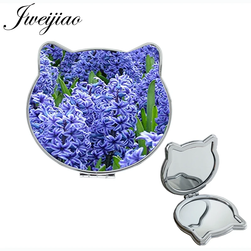 Youhaken Lavender 1X/2X Magnifying Tools Cat Ear Shaped Mirrors blue Beautiful flowers Purse game Mirror for girls party FL31
Youhaken Lavender 1X/2X Magnifying Tools Cat Ear Shaped Mirrors blue Beautiful flowers Purse game Mirror for girls party FL31