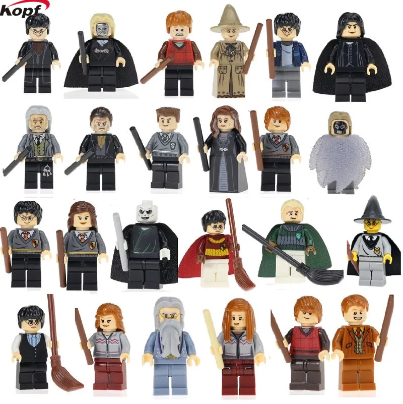 Hot Sale Harry Hermione Jean Granger Ron Weasley Lord Voldemort Professor Sprout Building Blocks Best Children Gift Toys
Hot Sale Harry Hermione Jean Granger Ron Weasley Lord Voldemort Professor Sprout Building Blocks Best Children Gift Toys